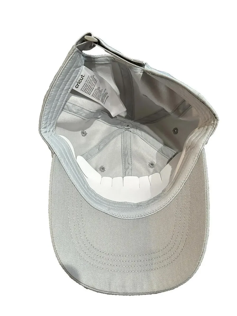 Cricut Blank Ball Cap Gray Grey New With Tags Unused Create Your Own At Home